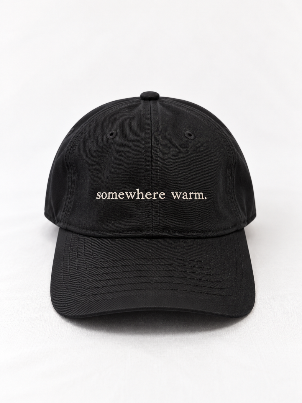 somewhere warm.